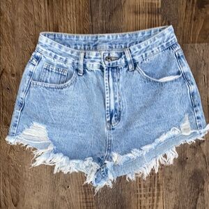 Denim Blue Women's Shorts